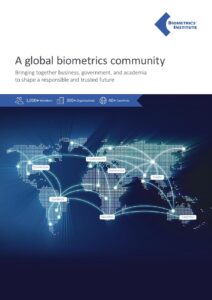 Biometrics Institute brochure cover