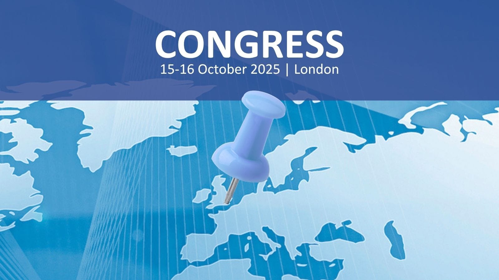 Location pin highlighting the Biometrics Institute’s annual Congress taking place in London