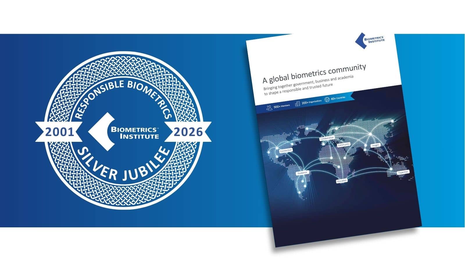 Biometrics Silver Jubilee 2001 - 2026 global biometrics community brochure