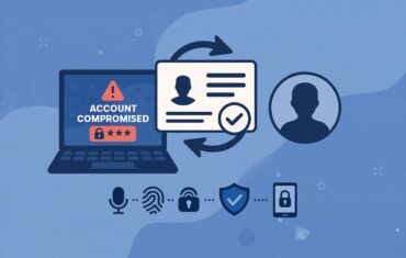 Biometrics can help recover an account