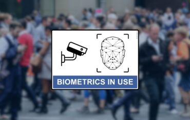 Biometrics in Use facial recognition signage